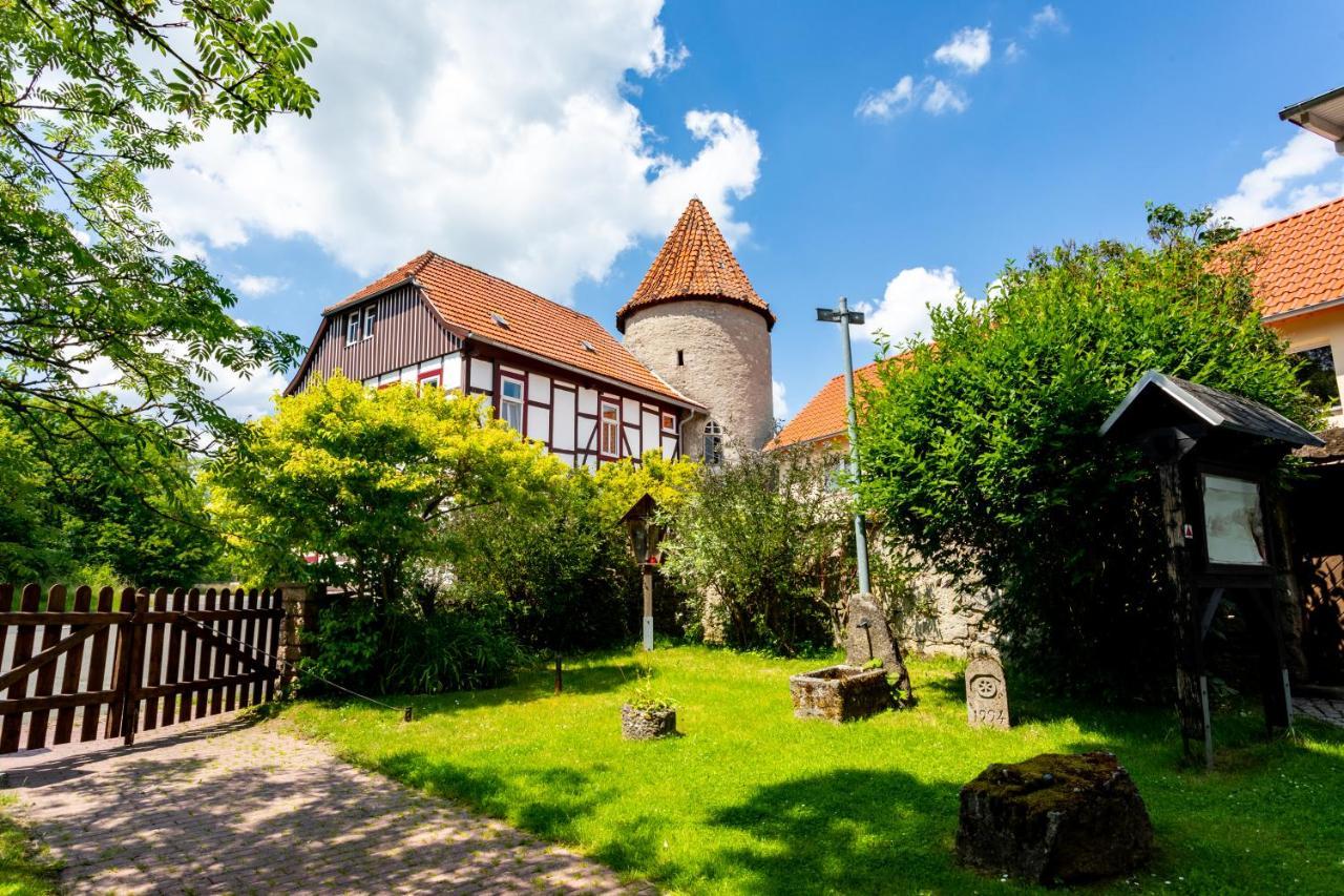 Hotel & Restaurant Lengefelder Warte Anrode Bagian luar foto