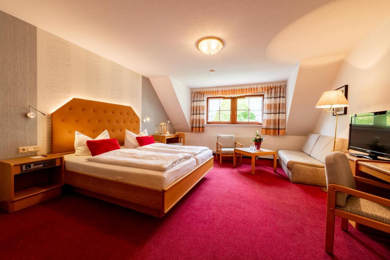 Hotel & Restaurant Lengefelder Warte Anrode Bagian luar foto